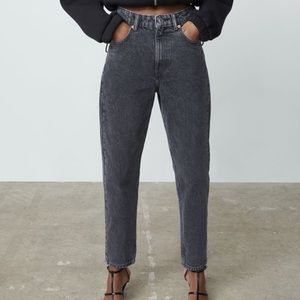 Zara mom jeans - new